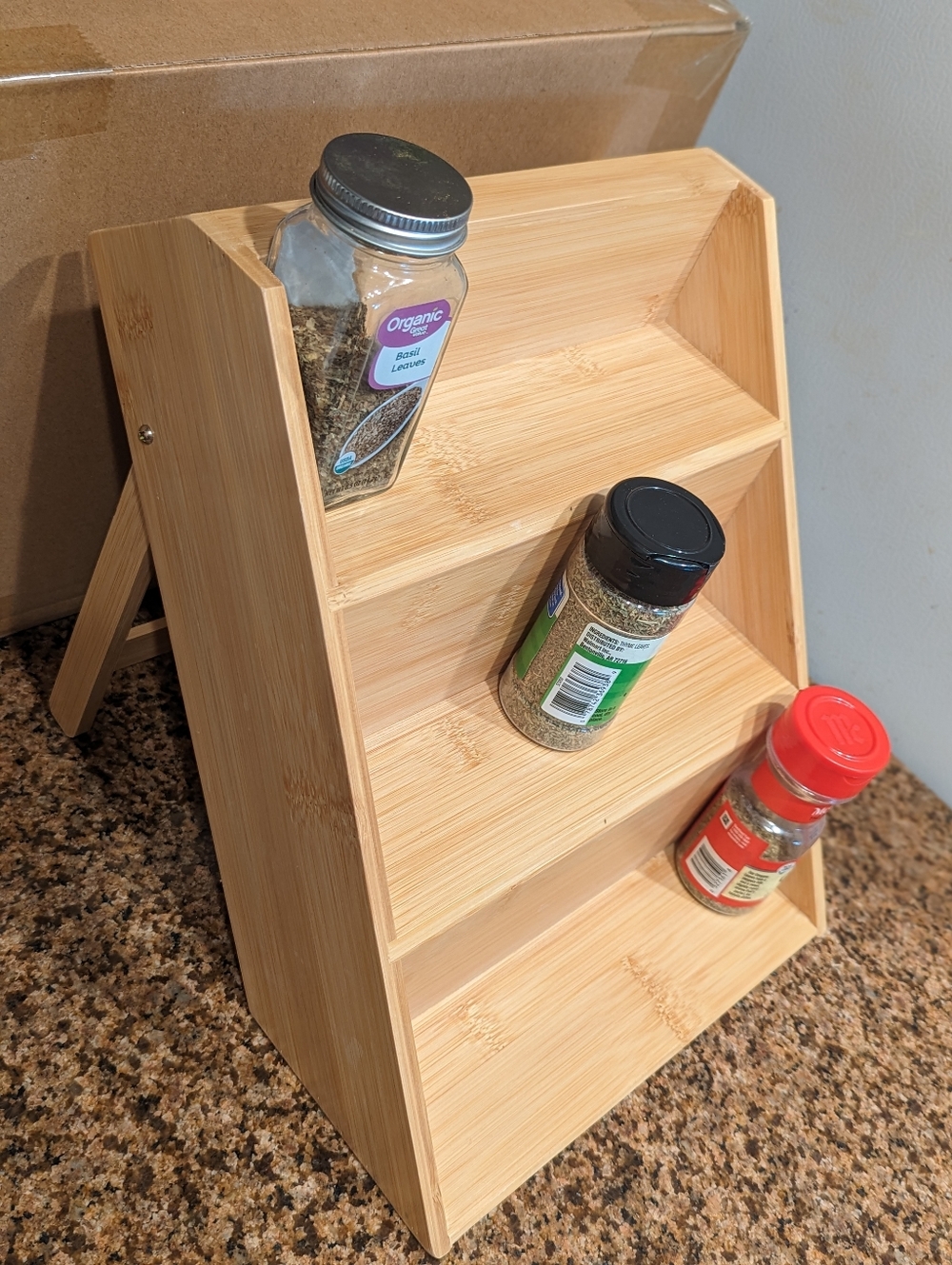 Bamboo Tiered Rack/ Organizer